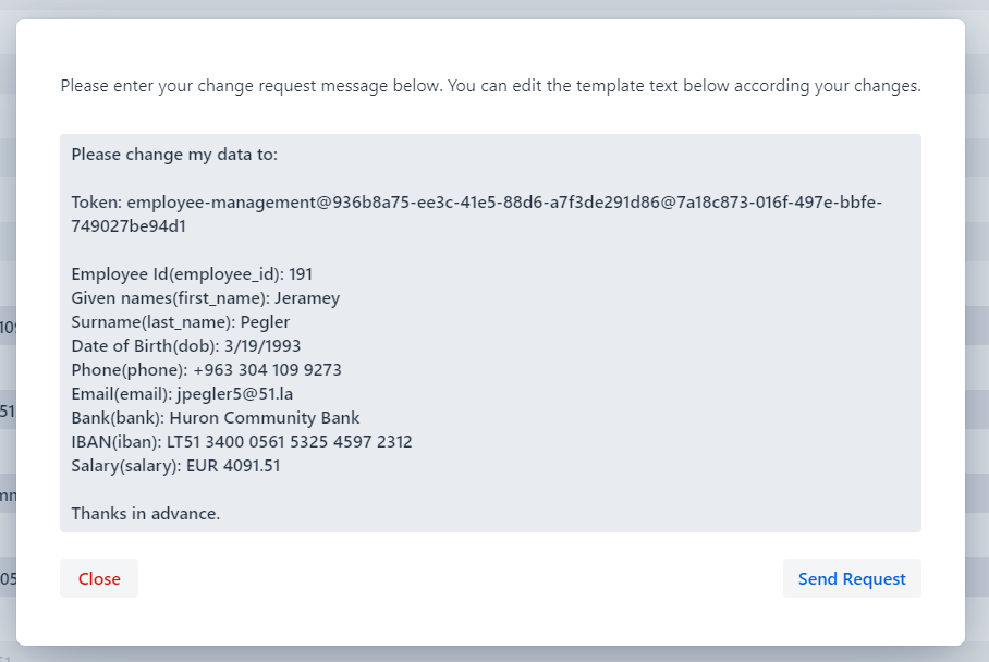 Change Request